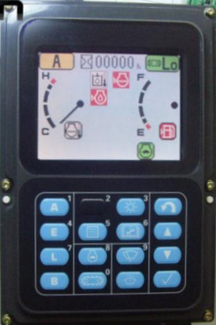 PC300 PC400 Komatsu Komatsu dashboard